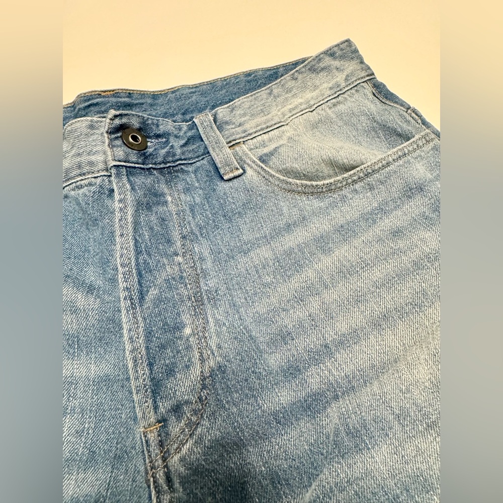 G-Star Raw Men’s Denim Shorts 3301 Straight, size 32 - Picture 3 of 15